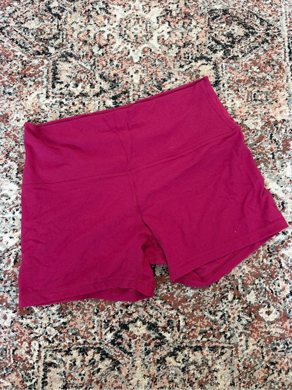 lululemon athletica Women's High-Waist Berry Bike Shorts
